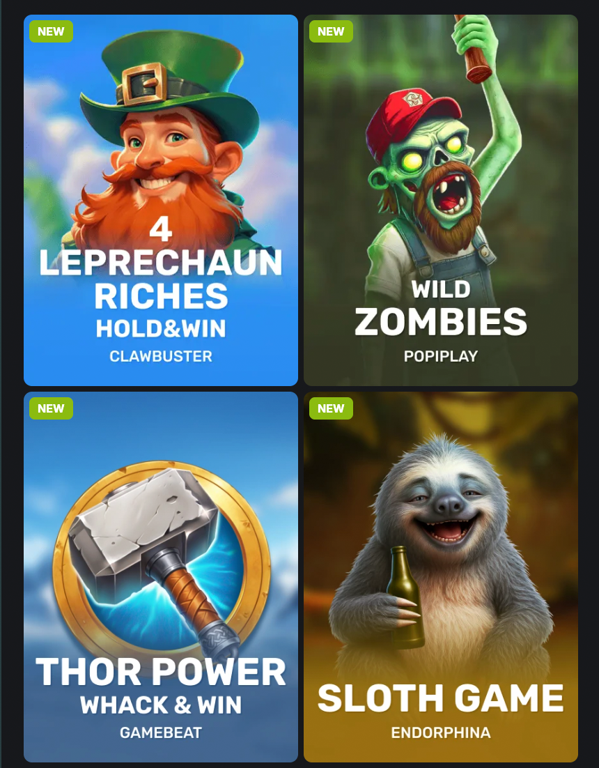 Kaasino casino games